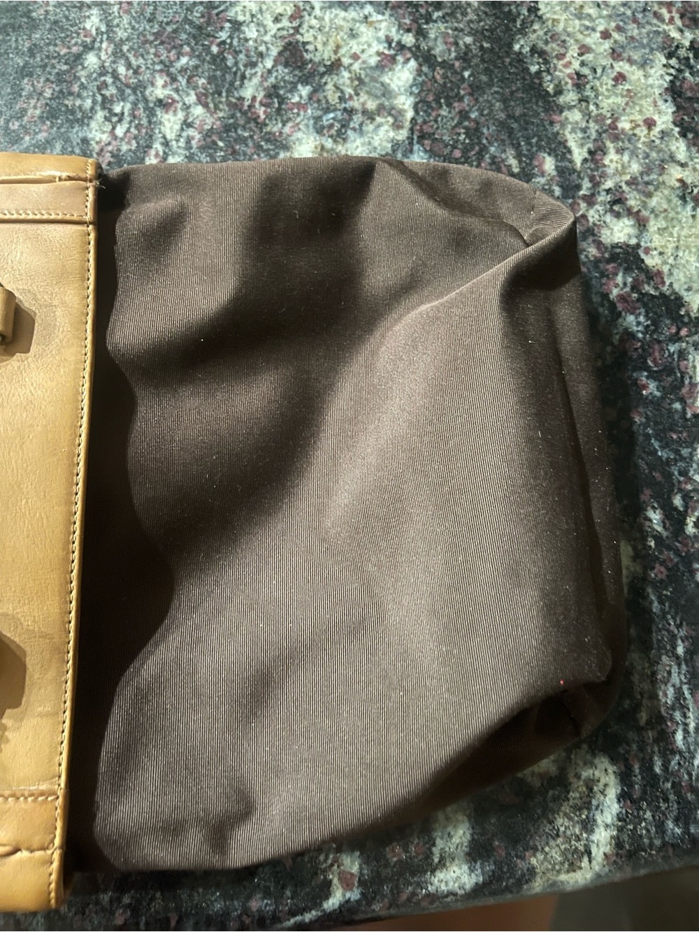 Vintage Coach Tan Leather Tote with Double Handles - Picture 9 of 10